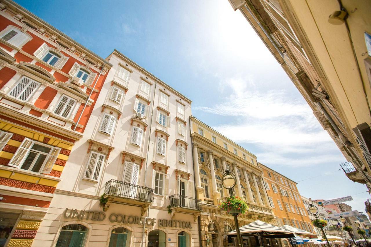 Apartment Korzo Filodrammatica Rijeka Bagian luar foto